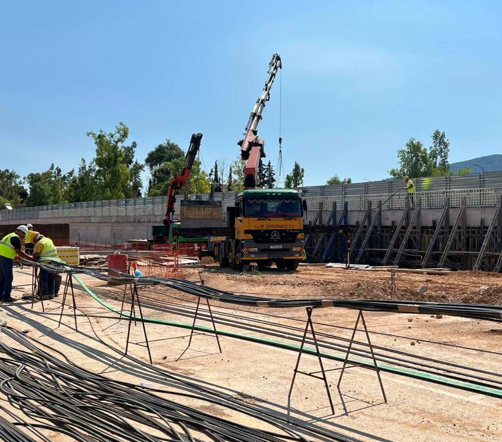 Εικόνα έργων υποδομής